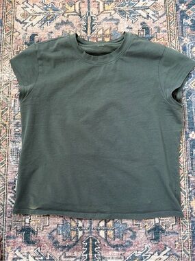 Lululemon Organic Cotton Baby Tee, L